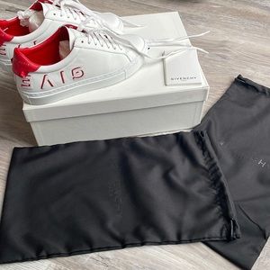 Givenchy Low Sneaker White and Red